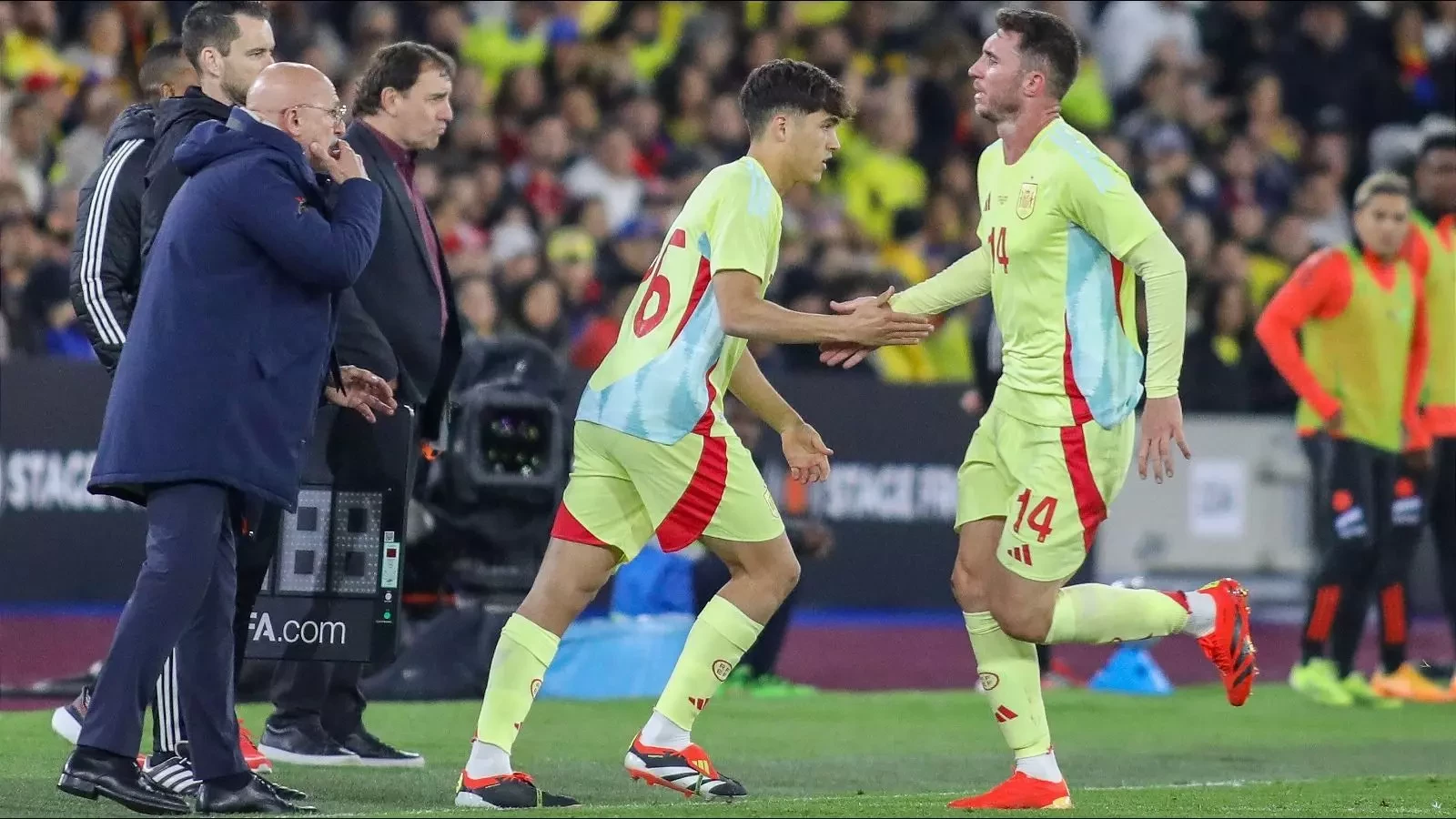 Barcelona Wonder kid Pau Cubarsi Makes Historic Debut For Spain Soccer