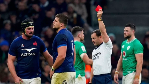 France lock Paul Willemse handed three-week ban for red card
