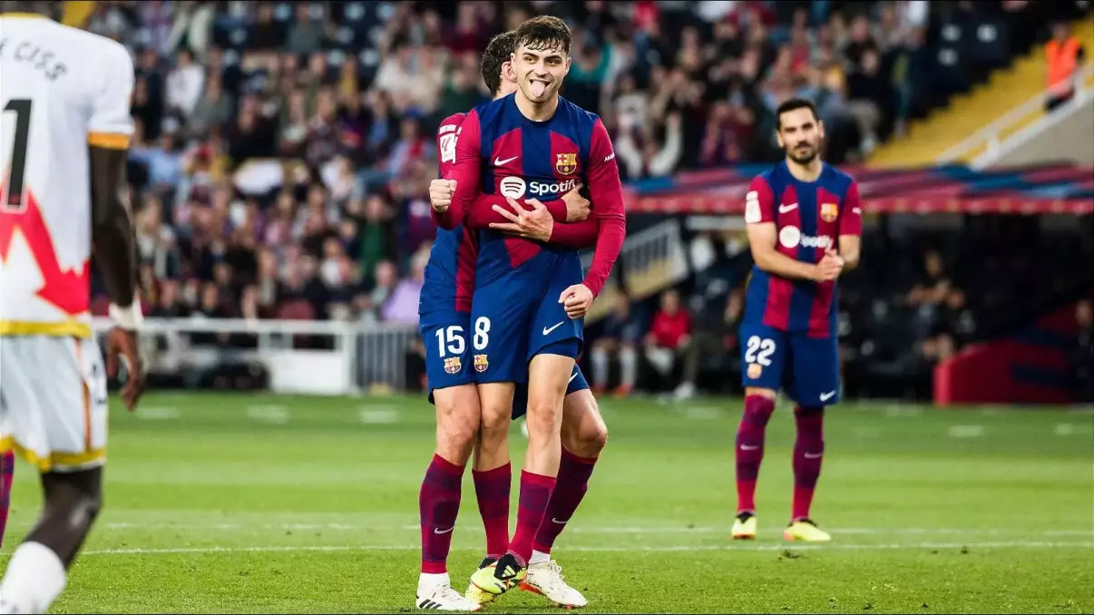 FC Barcelona secure second in La Liga with victory over Rayo Vallecano