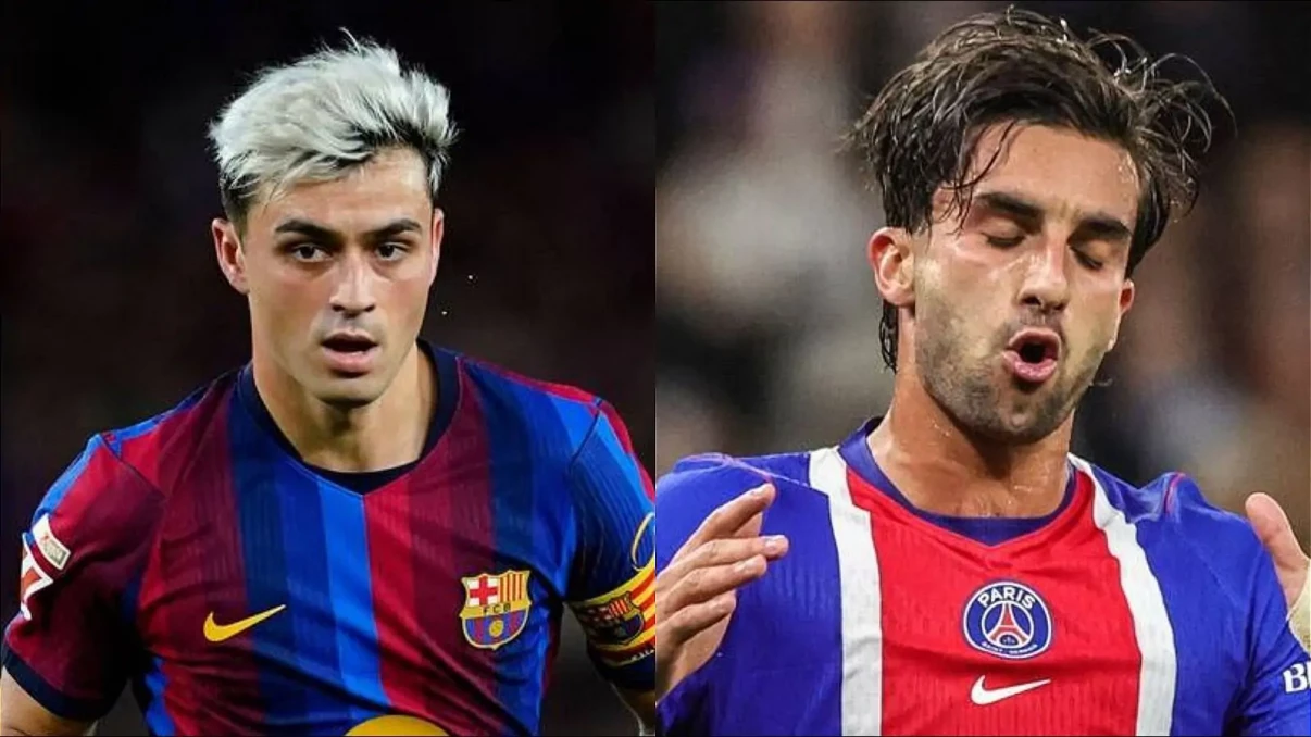 Pedri fires 'cheeky' warning at Ferran Torres before Barcelona's PSG clash Pedri fires 'cheeky' warning at Ferran Torres before Barcelona's PSG clash