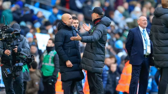 Liverpool boss Jurgen Klopp hails Pep Guardiola as 'the best manager in ...