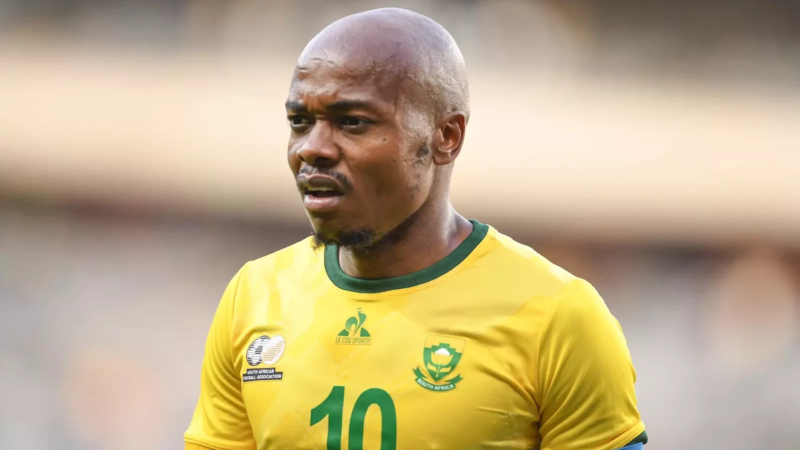 Percy Tau urges South Africa to rally behind Bafana Bafana ...