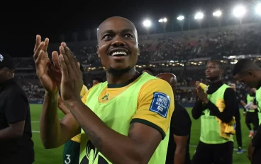 Bafana Bafana forward Percy Tau