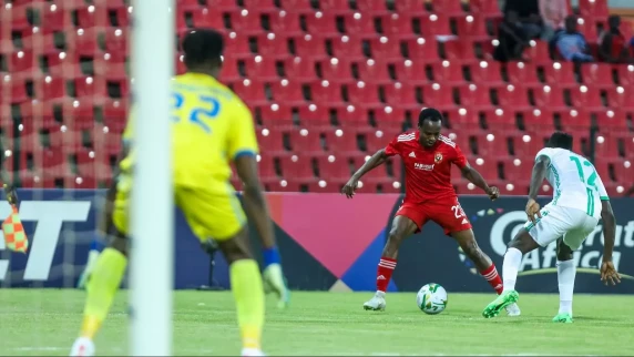 Percy Tau helps keep Al Ahly's CAF Champions League hopes alive