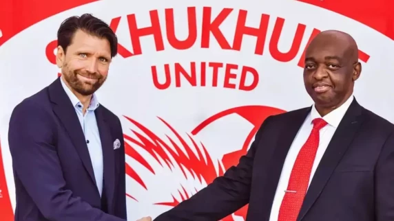 Hyballa remains in charge of Sekhukhune United but won’t sit on the bench