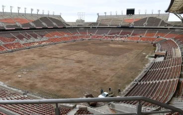 Peter Mokaba Stadium pitch damage