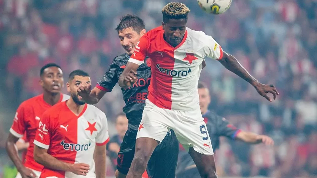 Slavia Prague lament the loss of Nigeria winger Peter Olayinka