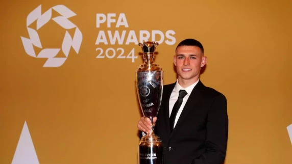 Man City's Phil Foden voted PFA player of the year for last season's heroics