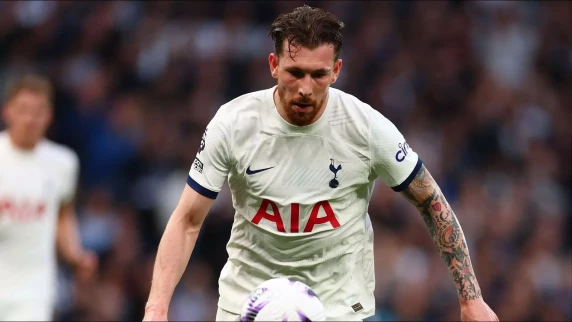 Tottenham midfielder Pierre-Emile Hojbjerg heads to Marseille