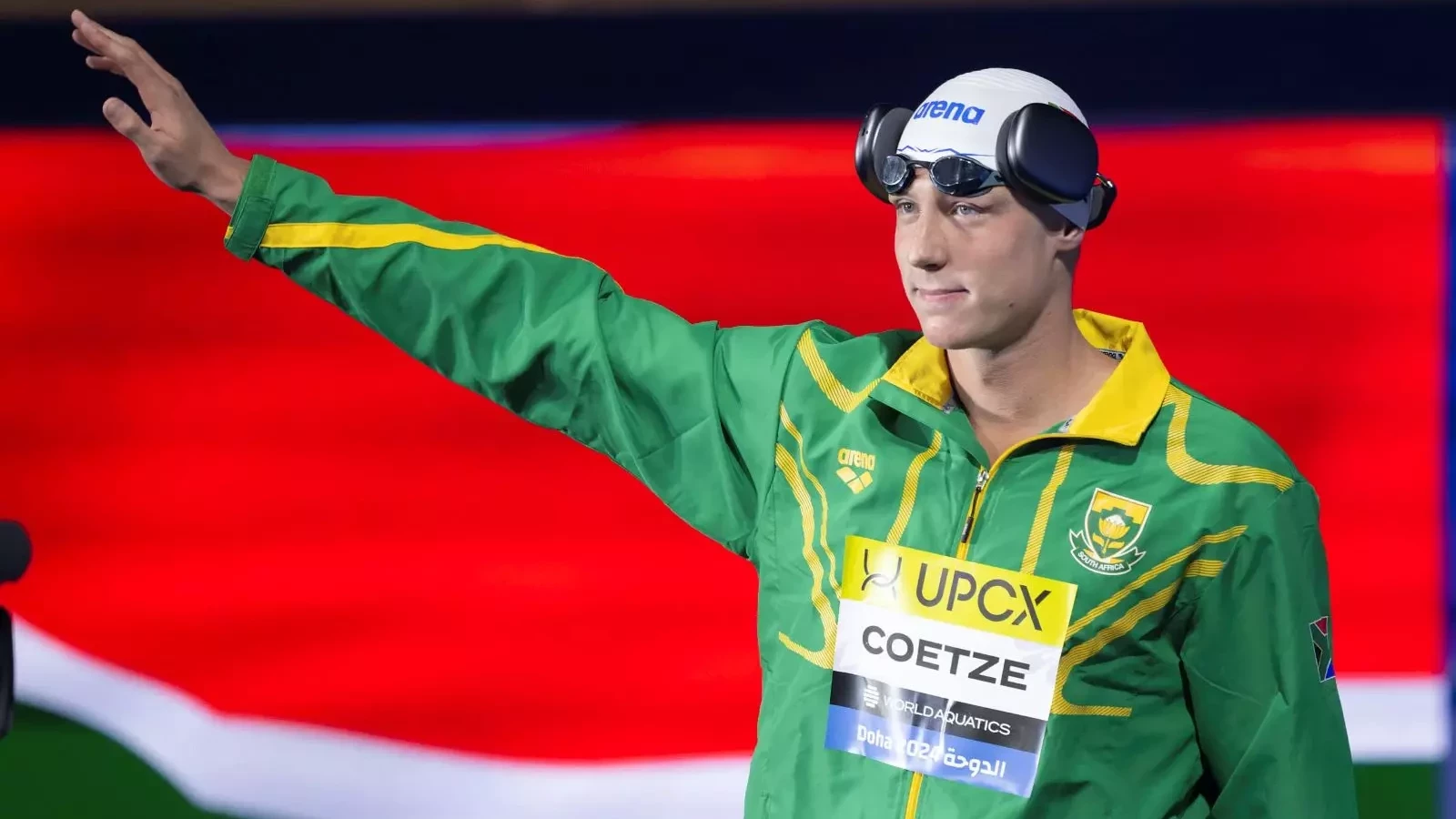 Rising swimmer Pieter Coetze eyes a podium place finish at the