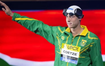 South African Swimmer Pieter Coetze