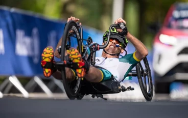 South African Para cyclist Pieter du Preez