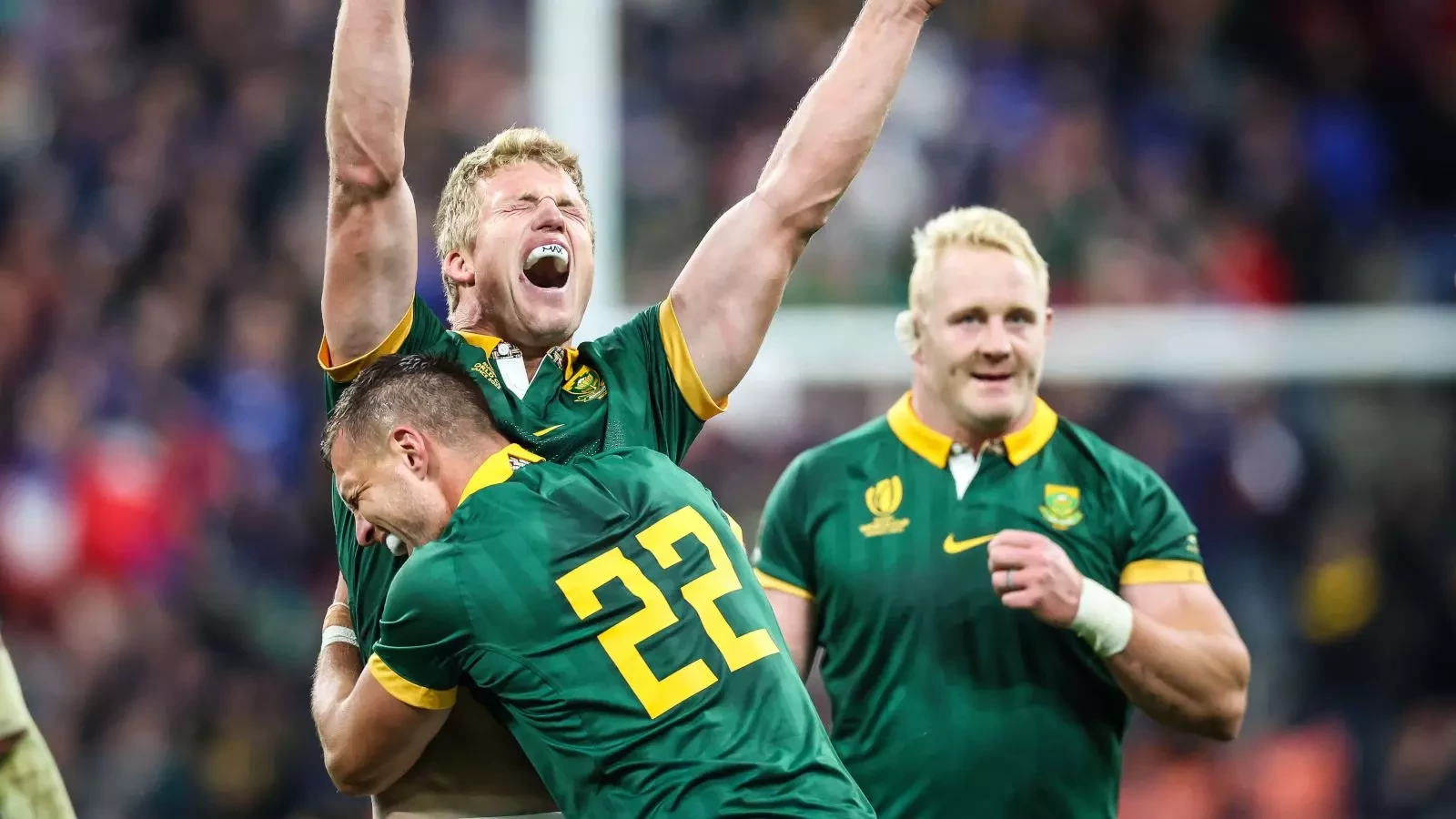Handre Pollard Hails Pieter Steph Du Toit s RWC Halftime Speech Rugby