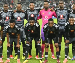 Orlando Pirates during the DStv Premiership match between Orlando Pirates and Chippa United at Orlando Stadium in May 08, 2024 in Johannesburg, South Africa.