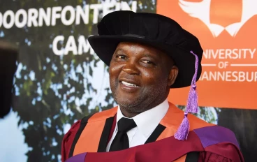 Pitso Mosimane earns honorary doctorate from University of Johannesburg