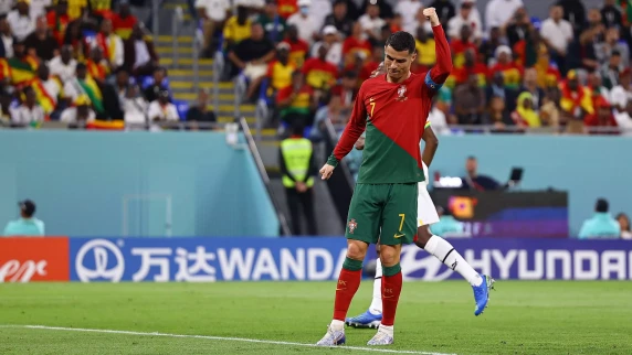 Cristiano Ronaldo makes World Cup history as Portugal hold off Ghana in World Cup opener