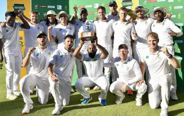 Proteas celebrate Test series win vs Pakistan at Newlands