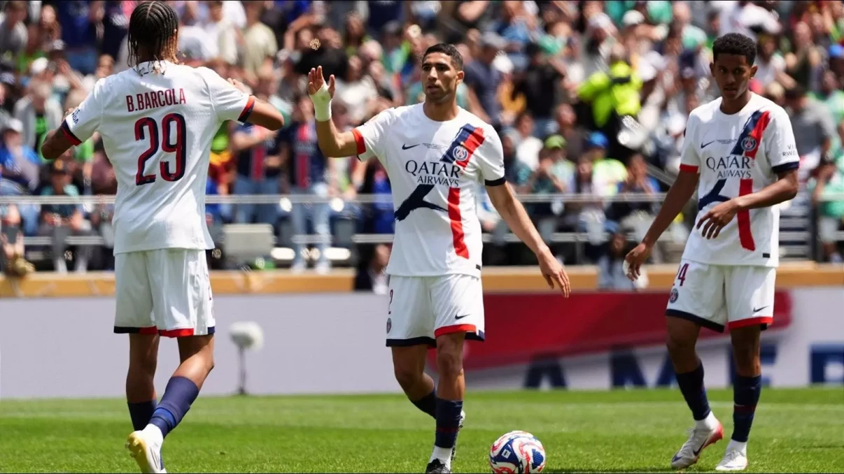 Achraf Hakimi's goal seals PSG's Club World Cup knockout berth in Seattle showdown