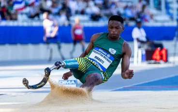 South African Paralympic athletes Puseletso Mabote