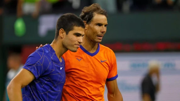Rafa Nadal gives thumbs up to Carlos Alcaraz partnership at Paris Olympics