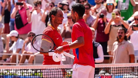 Novak Djokovic overcomes Rafael Nadal to win battle of the tennis legends in Paris