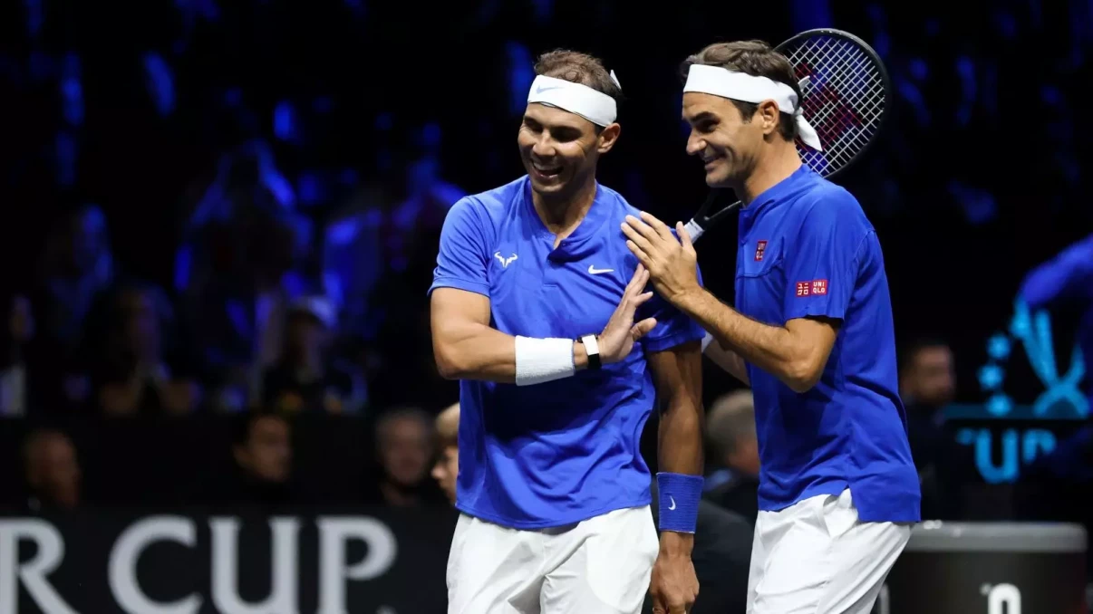 Roger Federer envious of Rafael Nadal's plaque at French Open