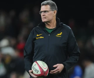 Rassie Erasmus before Test Match