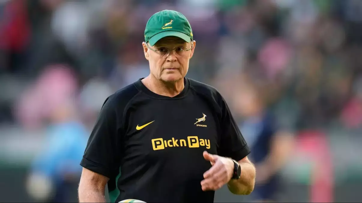 Rugby Championship: Rassie Erasmus unveils Bok Squad to face Australia