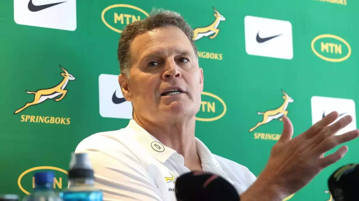 Rassie Erasmus to trim down Bok Squad for Rugby Championship openers