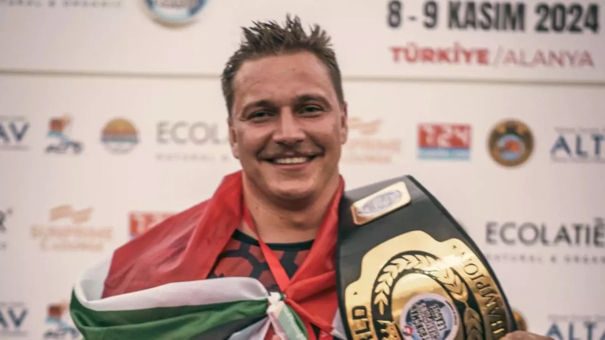 Former Currie Cup player wins World's Strongest Man with just two years of training