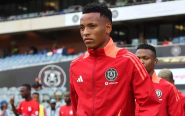 Orlando Pirates forward Relebohile Mofokeng