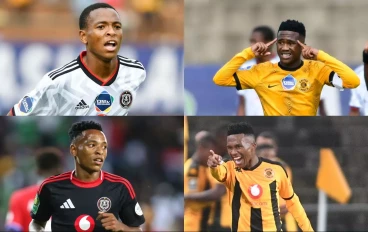 Orlando Pirates and Kaizer Chiefs Diski team graduates Relebohile Mofokeng and Mduduzi Shabalala