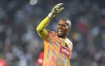 SuperSport United goalkeeper Ricardo Goss