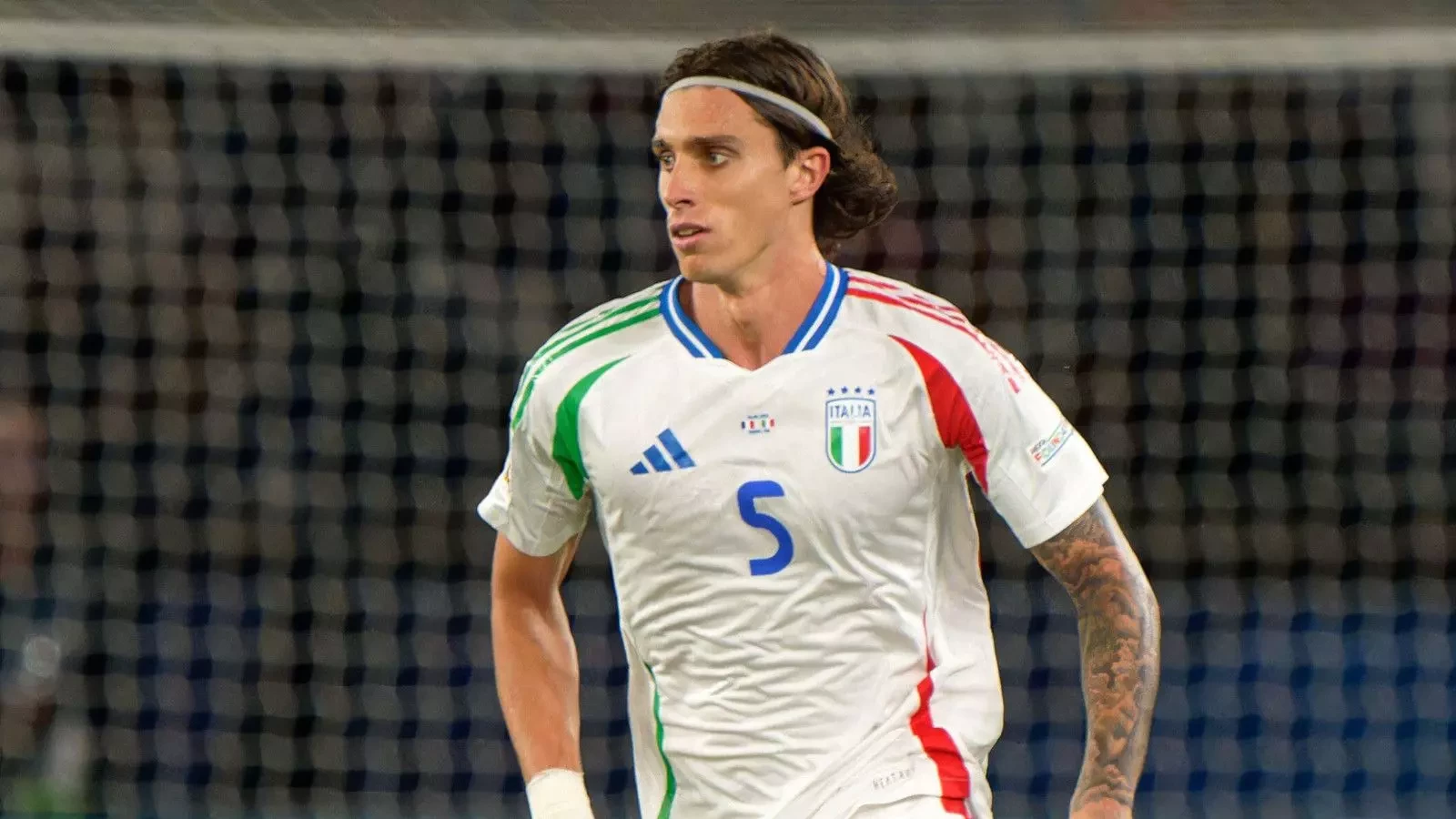 Arsenal's Riccardo Calafiori suffers injury during Italy's win over