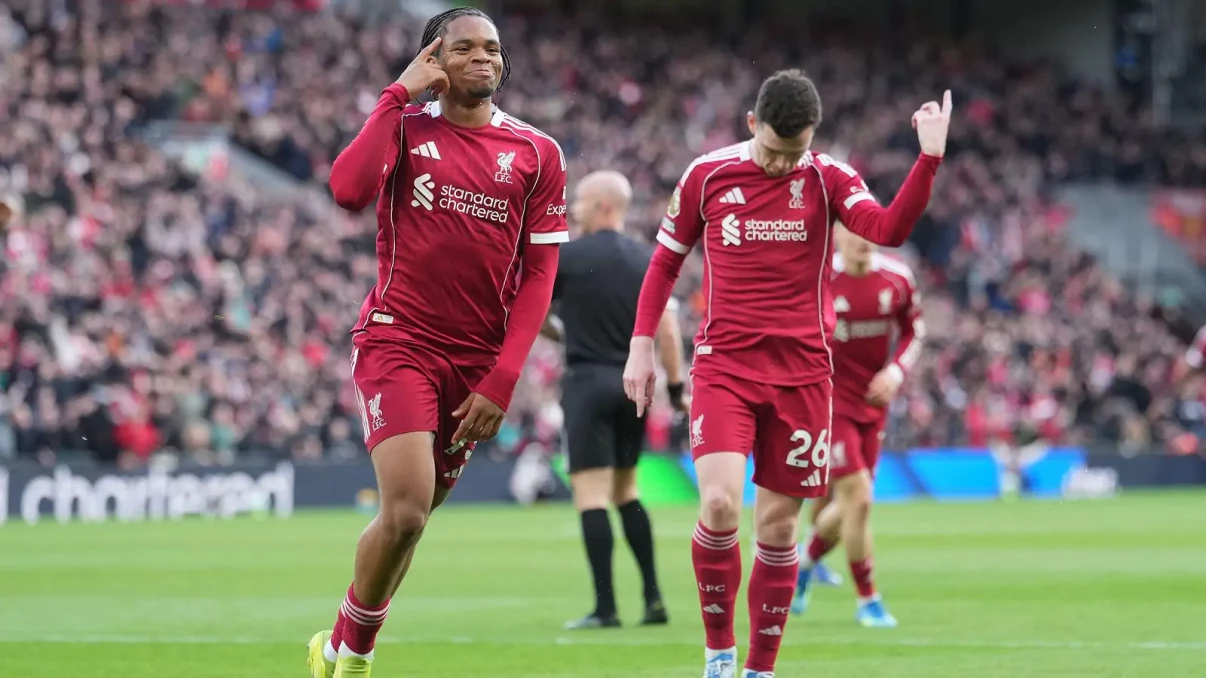 Rio Ngumoha grateful for Slot backing after scoring in Liverpool's win over Fulham Rio Ngumoha grateful for Slot backing after scoring in Liverpool's win over Fulham