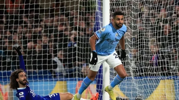 Riyad Mahrez nails winner as Manchester City down Chelsea