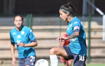 Robyn Moodaly of JVW FC during the Hollywoodbets Super League match between University of Pretoria and JVW FC at University of Pretoria Stadium on June 09, 2024 in Pretoria, South Africa.