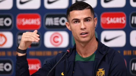 'You don't have to talk about Cristiano Ronaldo'
