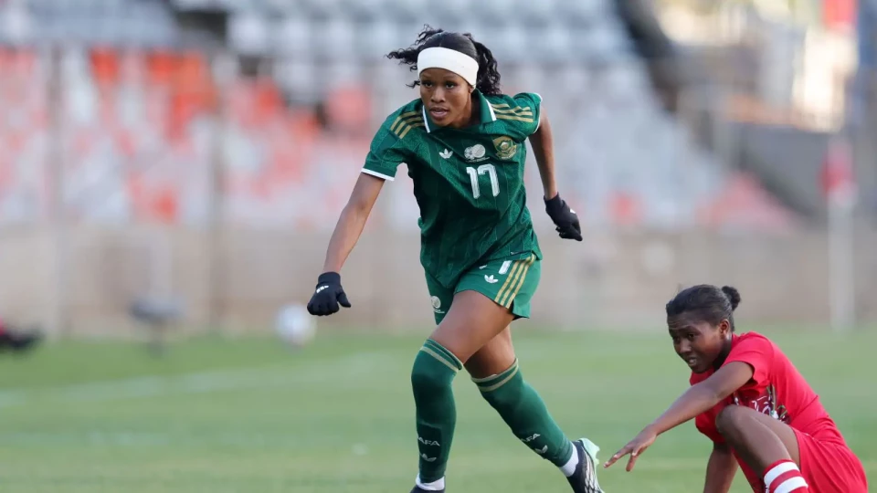 Ronnel Donnelly nets hat-trick as Banyana Banyana thrash Madagascar in Olympic qualifier