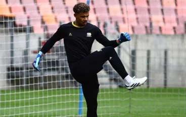 Bafana Bafana goalkeeper Ronwen Williams