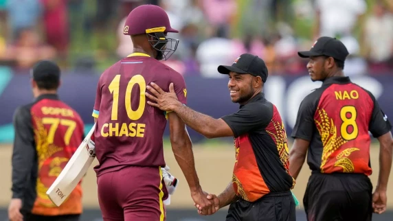 Roston Chase saves West Indies blushes in T20 World Cup opener