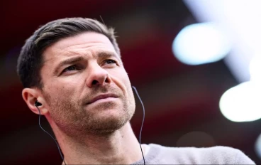 Leverkusen coach Xabi Alonso