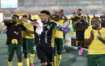 South Africa celebrate victory at 2023 AFCON