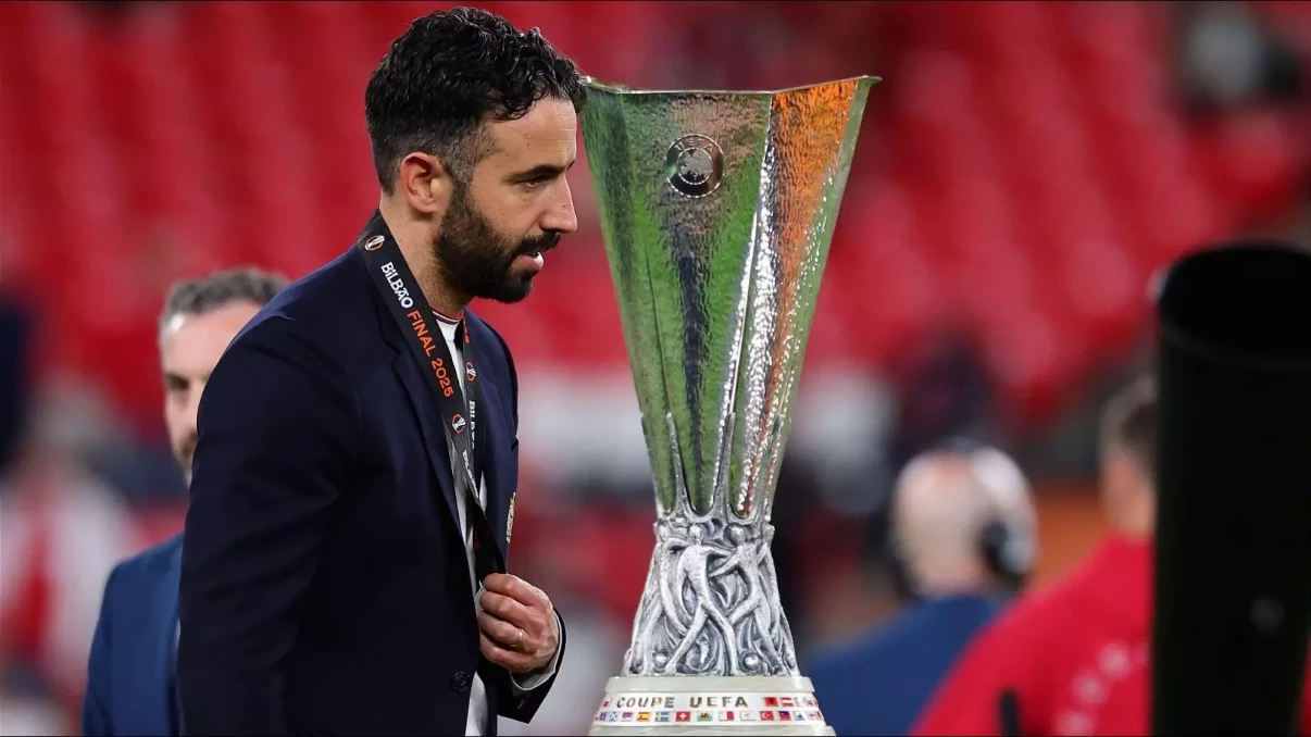 Ruben Amorim's Man Utd future 'unsure' after Europa League loss