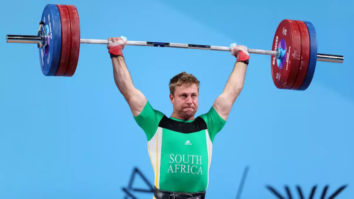 Burger sets new national Weightlifting record in Saudi Arabia