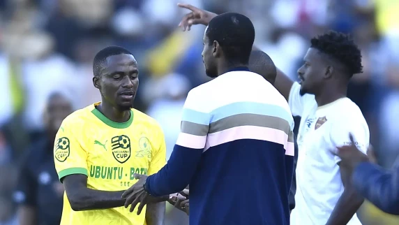 Mamelodi Sundowns coach reacts to Thembinkosi Lorch viral party video