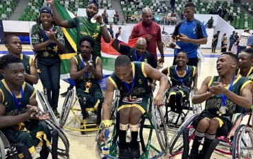 SA U23 Men's Wheelchair Basketball team win IWBF Africa Championship