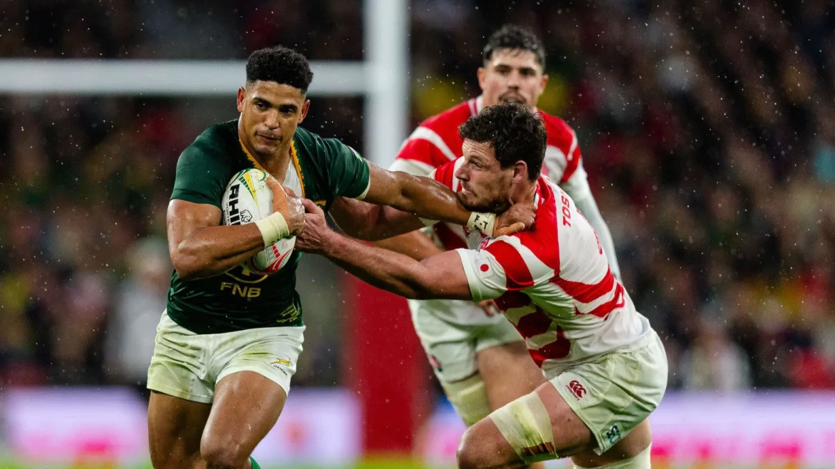 Rassie Erasmus, Eddie Jones laud Sacha Feinberg-Mngomezulu after stellar Wembley display Rassie Erasmus, Eddie Jones laud Sacha Feinberg-Mngomezulu after stellar Wembley display