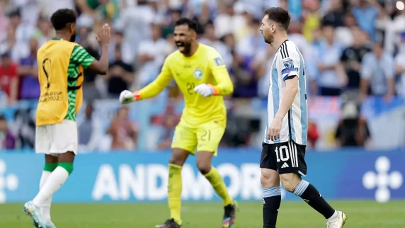 Saudi Arabia beat Argentina in one of the biggest upsets in FIFA World Cup history