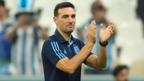 'Still one step to go' for Argentina coach Scaloni after semi-final win'